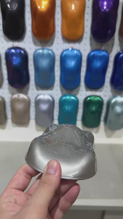 Powder Coating | Seoul Silver Metallic | Powder Coating for Metal | SP-22117SNB